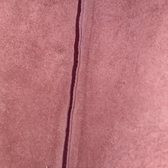 NWT GAP Soft Leather Pink Striped Clutch/Wristlet With Handle-Strap - Picture 4 of 4